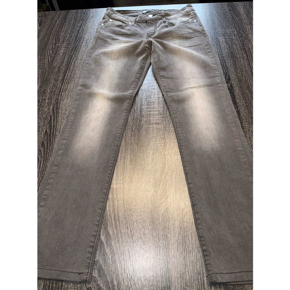 Levi's 711 Skinny Jeans  Size 6M‎ W29 L32 Gray Faded Wash Mid Rise Stretch Denim